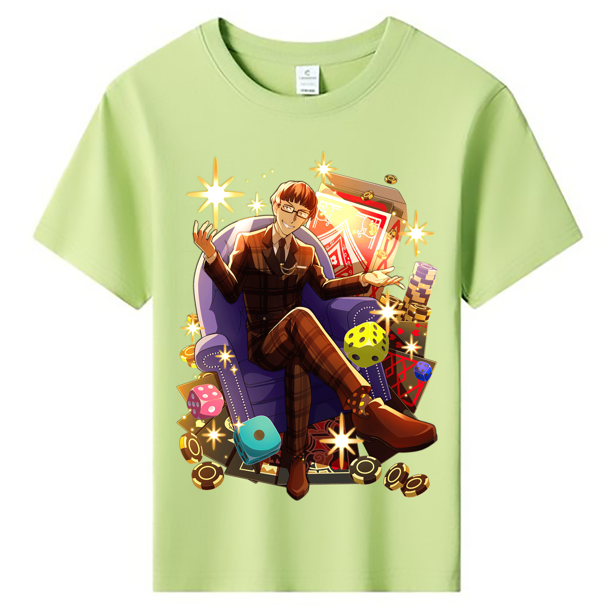 （画像用） 文豪ストレイドッグス Bungo Stray Dogs 綿100％キッズTシャツ（フロントプリント）
